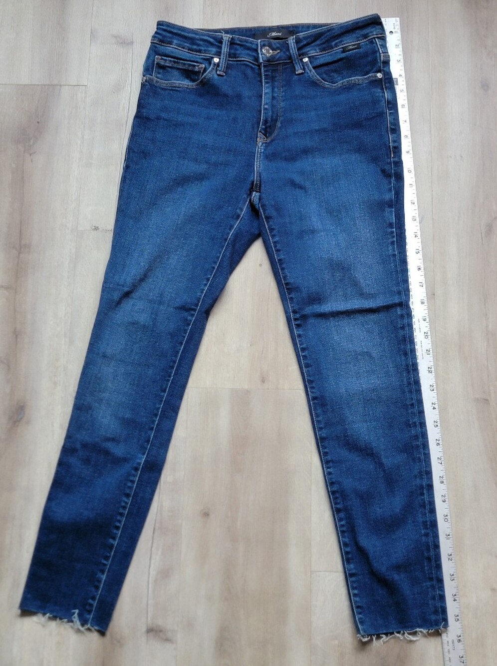 Organic Cotton Dark Blue Mavi Alissa Women's Stretch Skinny Jeans
